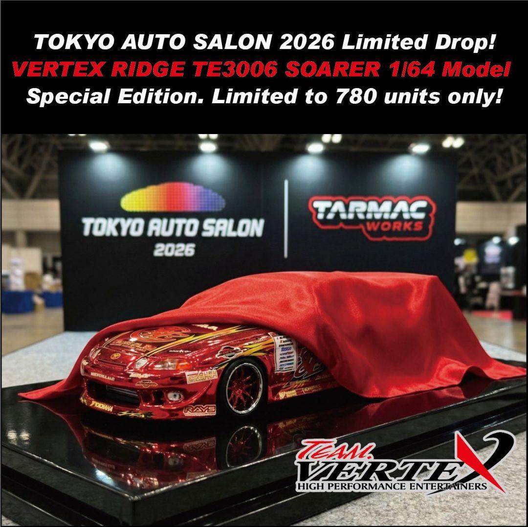 グ*ン様 [限定・ターマックワークス]1/64 VERTEX ソアラ 東京オート