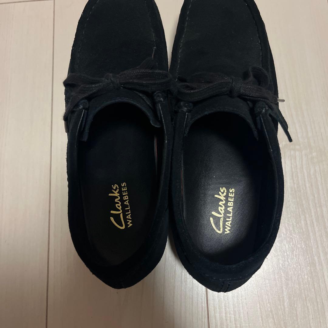 Clarks Wallabees wp ブラック スエード