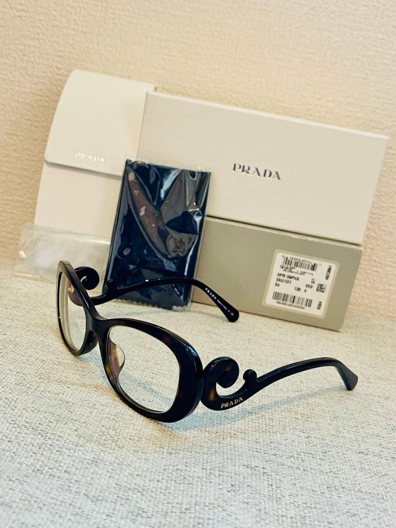 k*j様 極美品 稀少色 PRADA HYDE着 同型同色 バロック メガネ サ