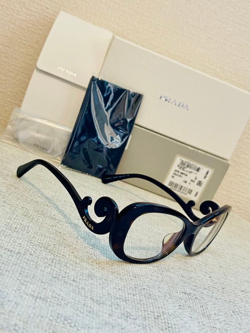 k*j様 極美品 稀少色 PRADA HYDE着 同型同色 バロック メガネ サ