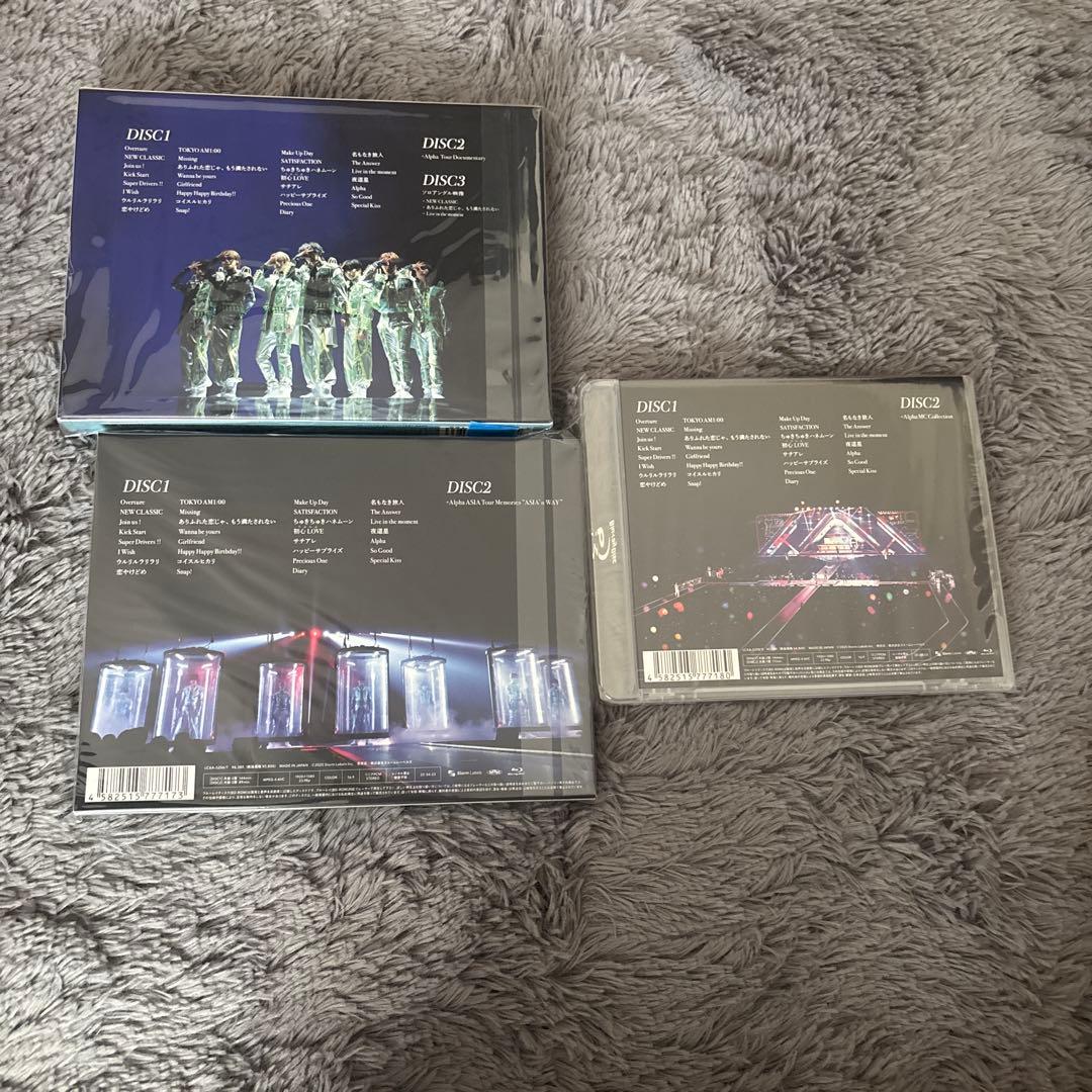 なにわ男子LIVETOUR ＋Alpha Blu-ray 3形態特典映像付き