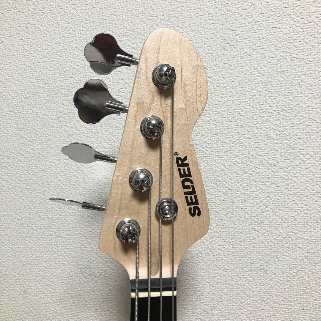 【美品】クリーニング済/SELDER セルダー エレキベース ケース付