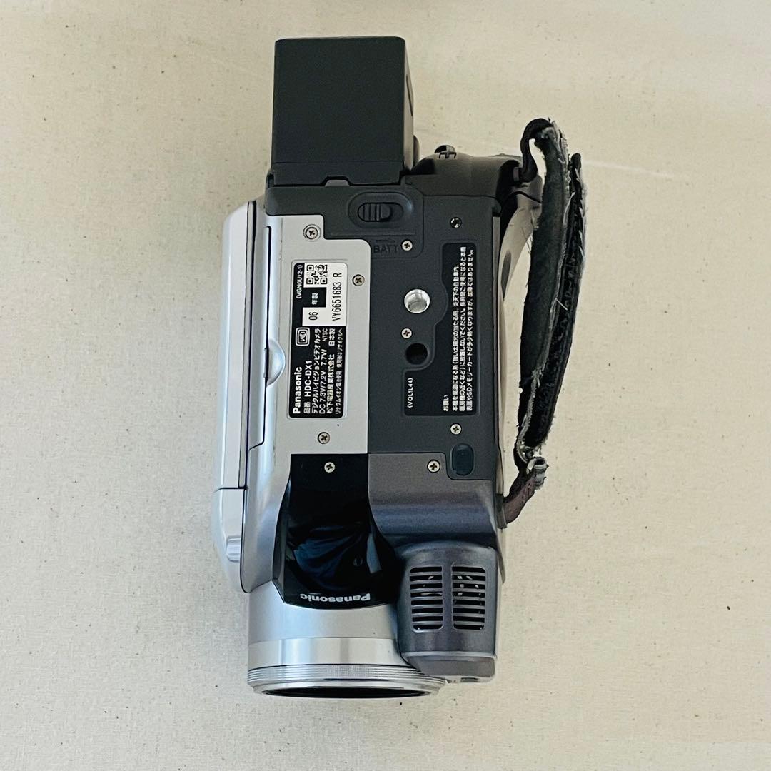 動作確認済　Panasonic HDC-DX1 ビデオカメラ　DVD-RAM付き