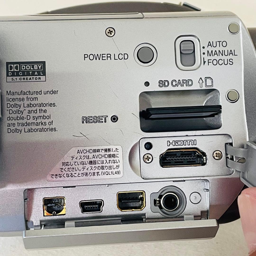 動作確認済　Panasonic HDC-DX1 ビデオカメラ　DVD-RAM付き