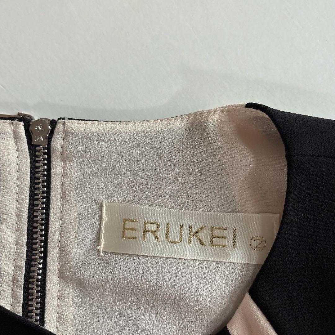 エルケイ ERUKEI バイカラー ドレス キャバドレス タイト 2