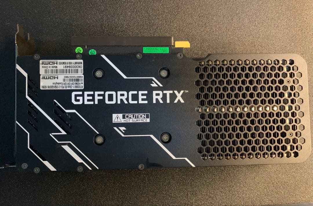 玄人志向　GeForce RTX3060 12GB グラフィックボード