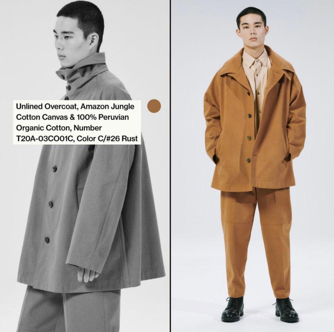 text コットンコート ジャケット MARKAWARE auralee