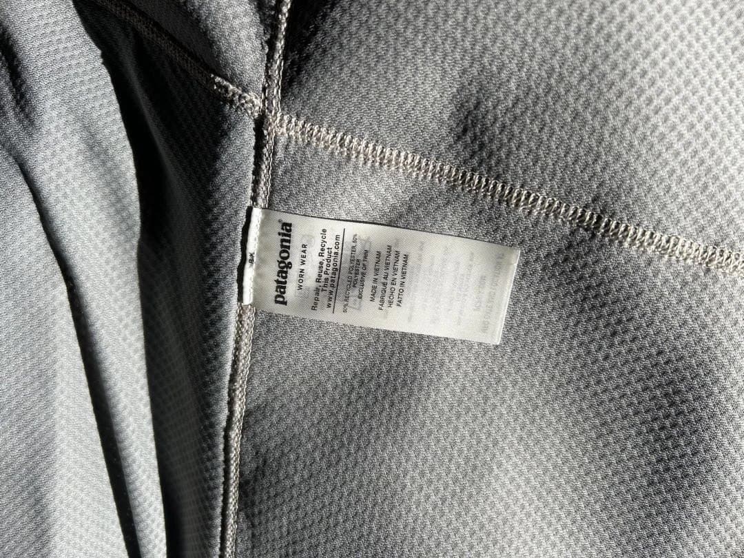 Patagonia フリース ベスト クリーム/イエロー