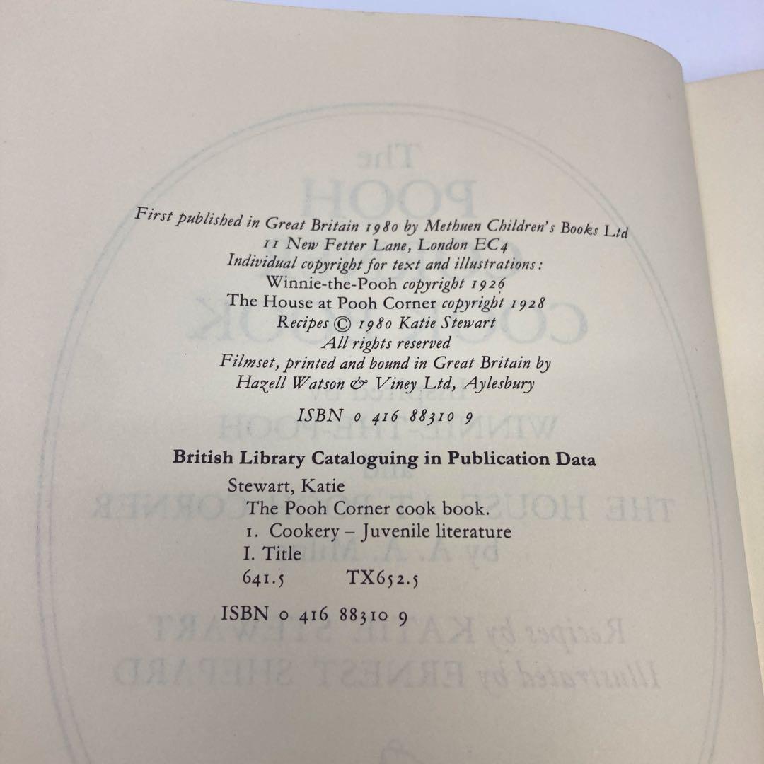絵本・児童書 The Pooh Corner Cook Book
