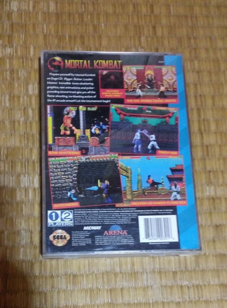 セガCD モータルコンバット 海外版