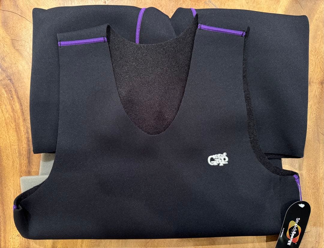 新品タグ付SURFGRIP THERMO BLACKインナー0.7mmサイズXL