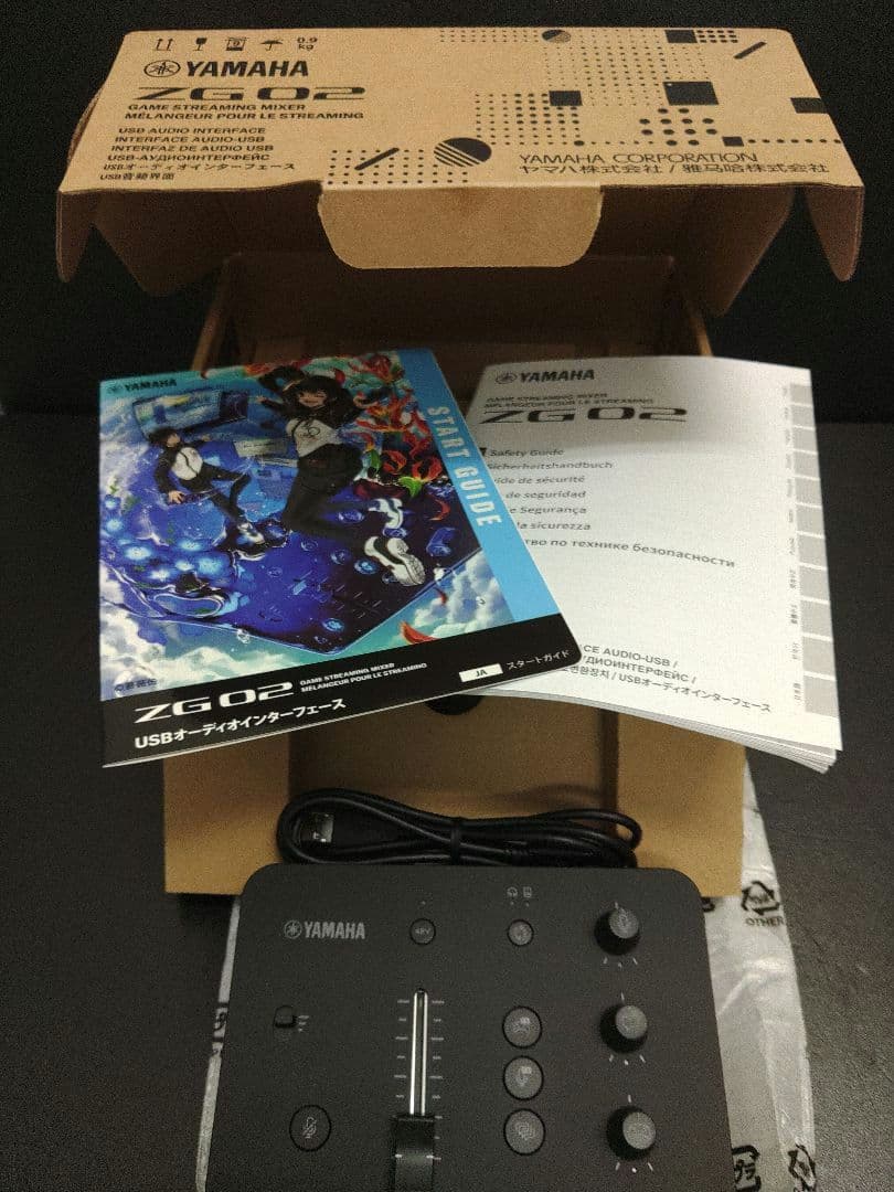 【✨新品/未使用✨】YAMAHAヤマハ ZG02 ゲームストリーミングミキサー①