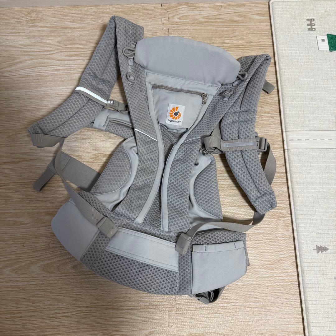 エルゴベビー オムニブリーズ 抱っこ紐　パールグレー　ポーチなし
