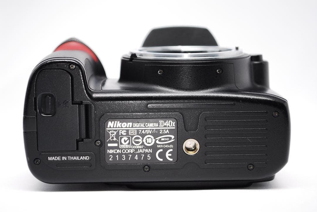 CCDセンサー搭載✨Nikon D40x✨軽量コンパクト✨一眼レフカメラ