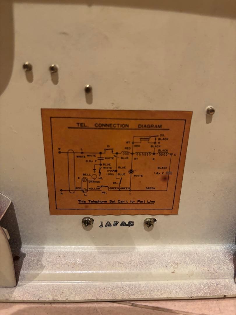 アンティーク 卓上電話機