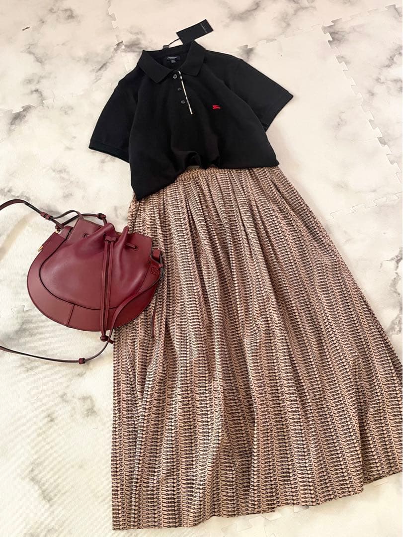 新品未使用【Burberry London】鹿の子コットンポロシャツ　XLサイズ