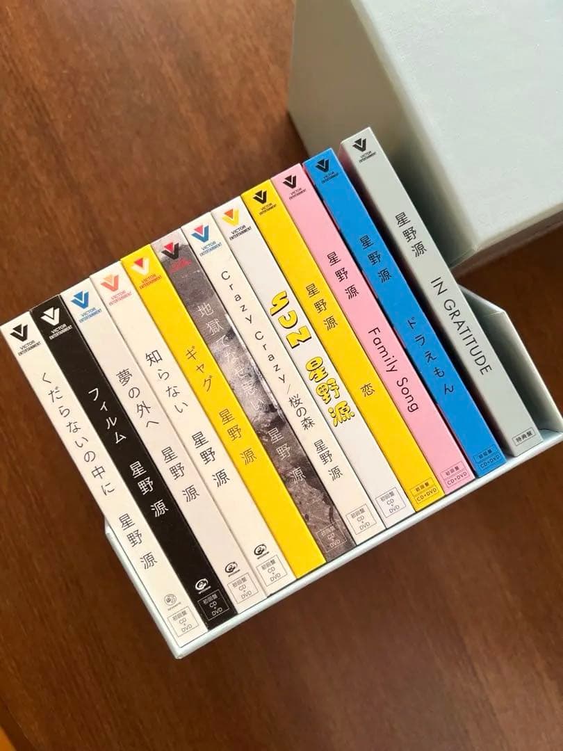 【星野源】CD GRATITUDE SINGLES BOX