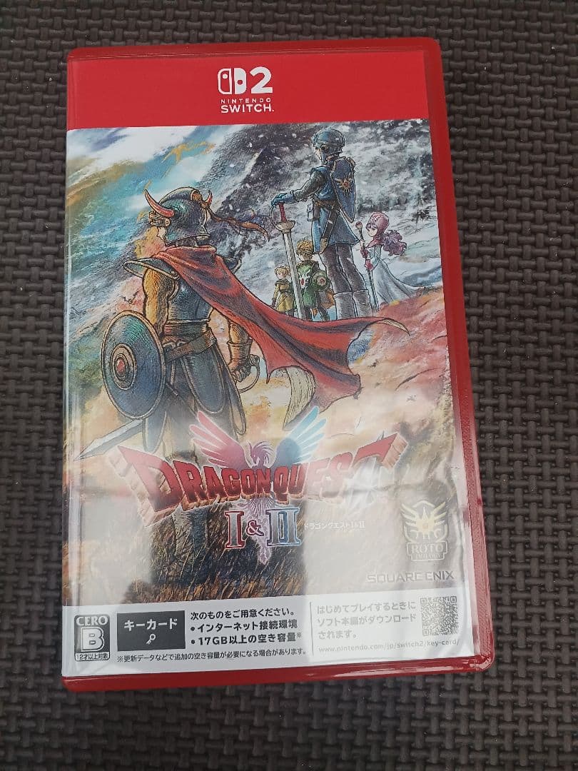 ドラゴンクエスト1&2と3のソフトとピンバッチ