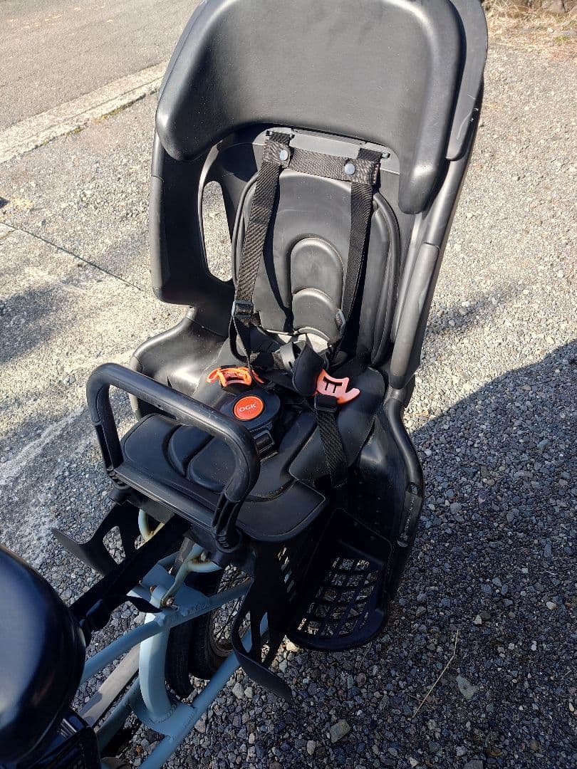 【引取限定】最終価格　子供乗せ自転車3人乗り チャイルドシート付き　佐賀
