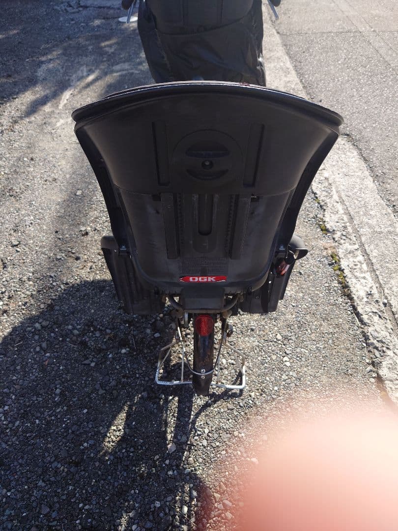 【引取限定】最終価格　子供乗せ自転車3人乗り チャイルドシート付き　佐賀