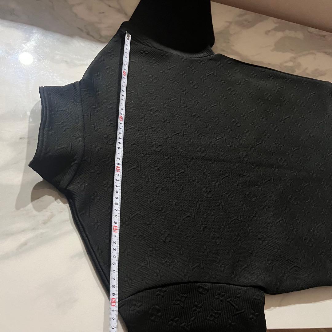 【美品】ルイ・ヴィトン モノグラムジャージジップアップ　ブルゾン【メンズXS】
