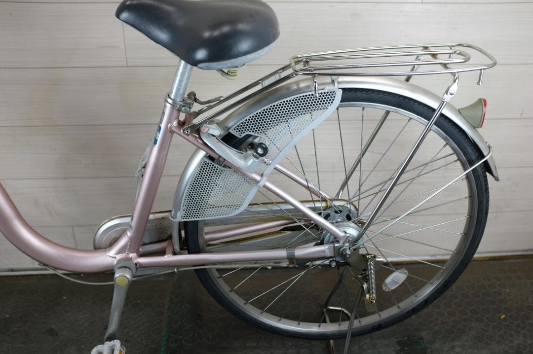 ブリヂストン製　軽快車　26インチ　シングル　ライト