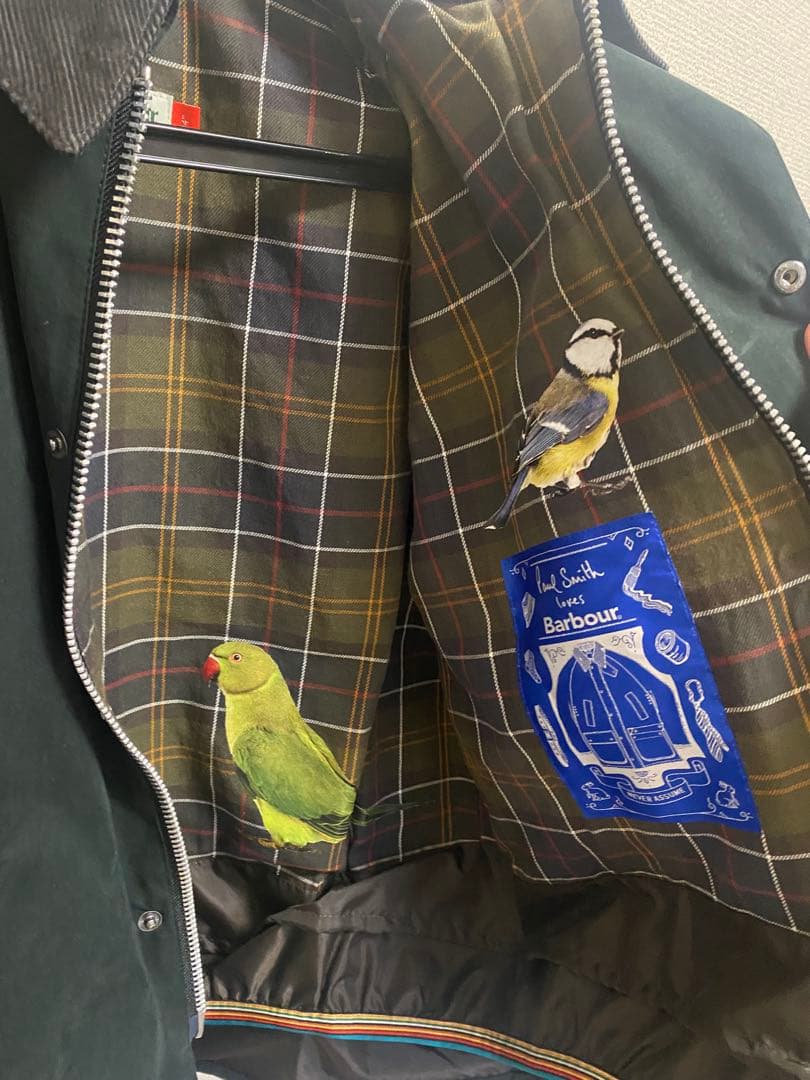 paulsmith loves barbour transportブラック34