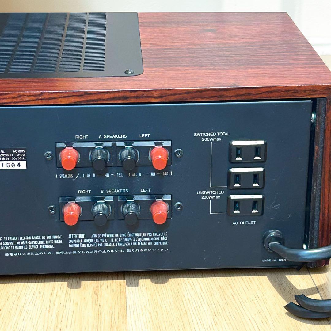 ヴィンテージ名機✨LUXMAN L-510 プリメインアンプ DUO-β回路
