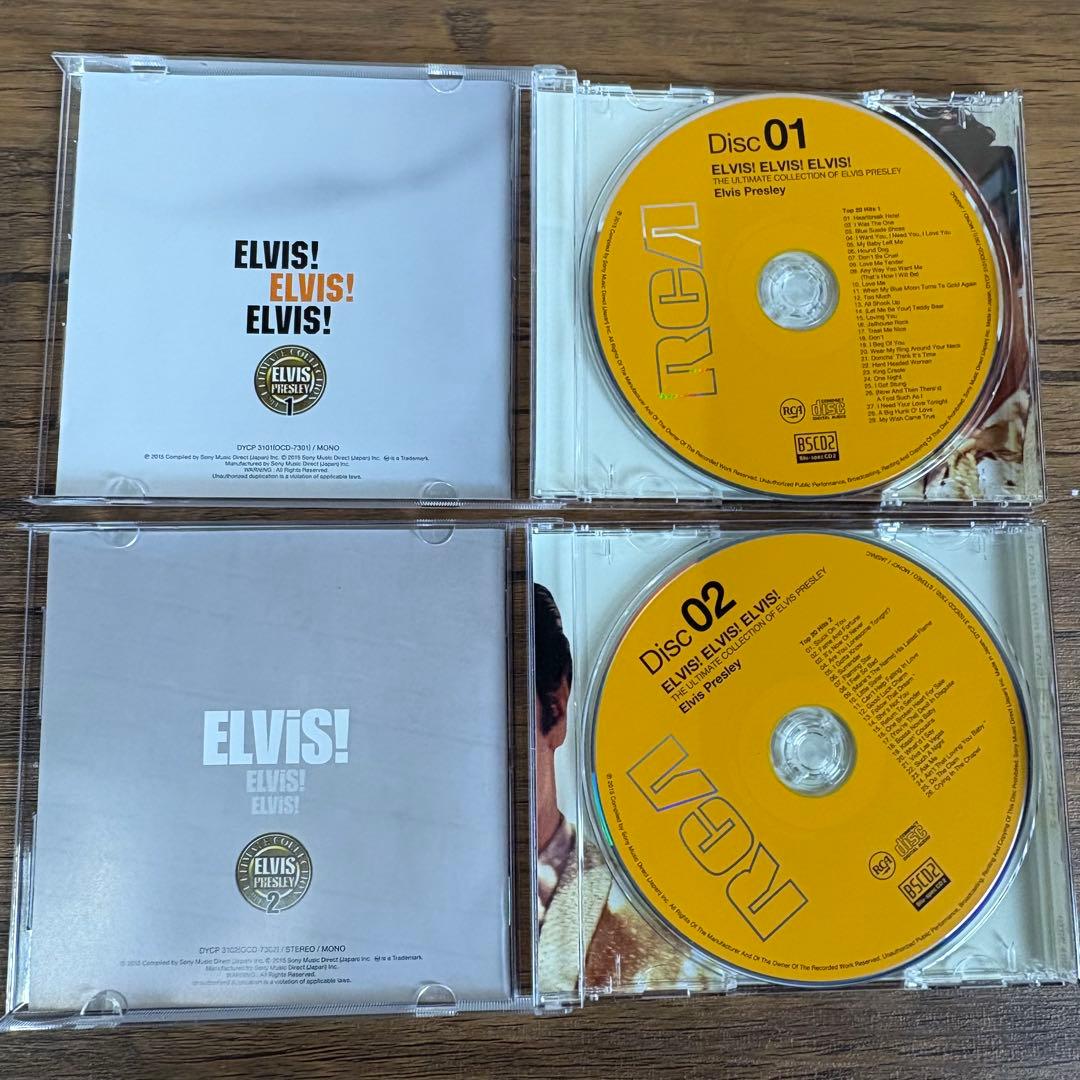 エルヴィス・プレスリー ELVIS! ELVIS! ELVIS! CD BOX