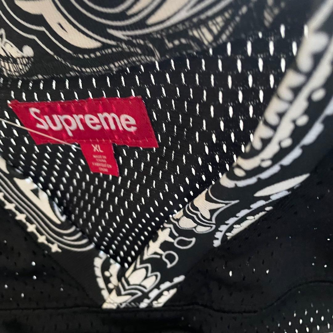 【新品】Supreme Bandana Football Jersey ブラック
