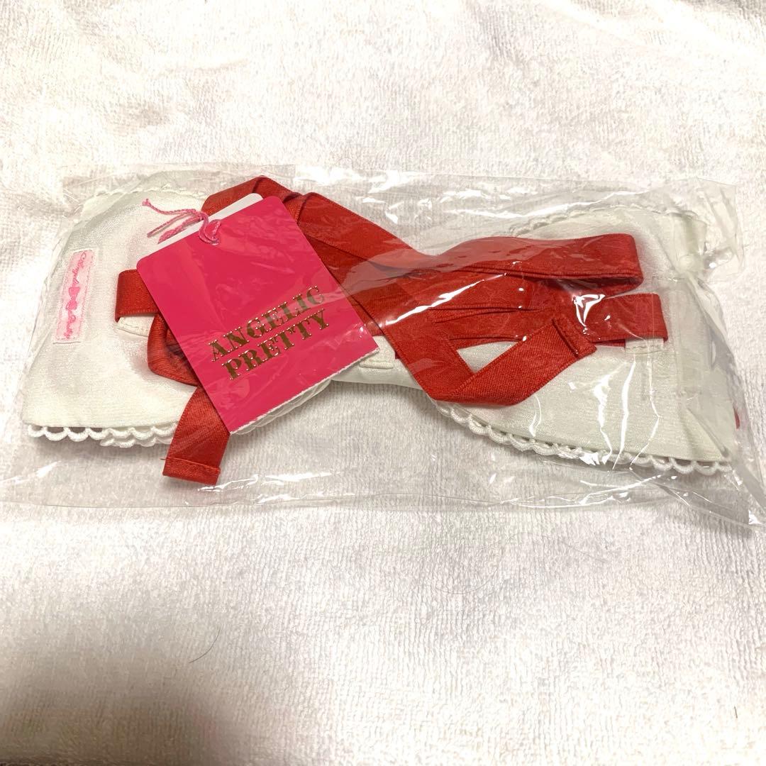 Charming Cross Ribbon ヘッドドレス　シロ