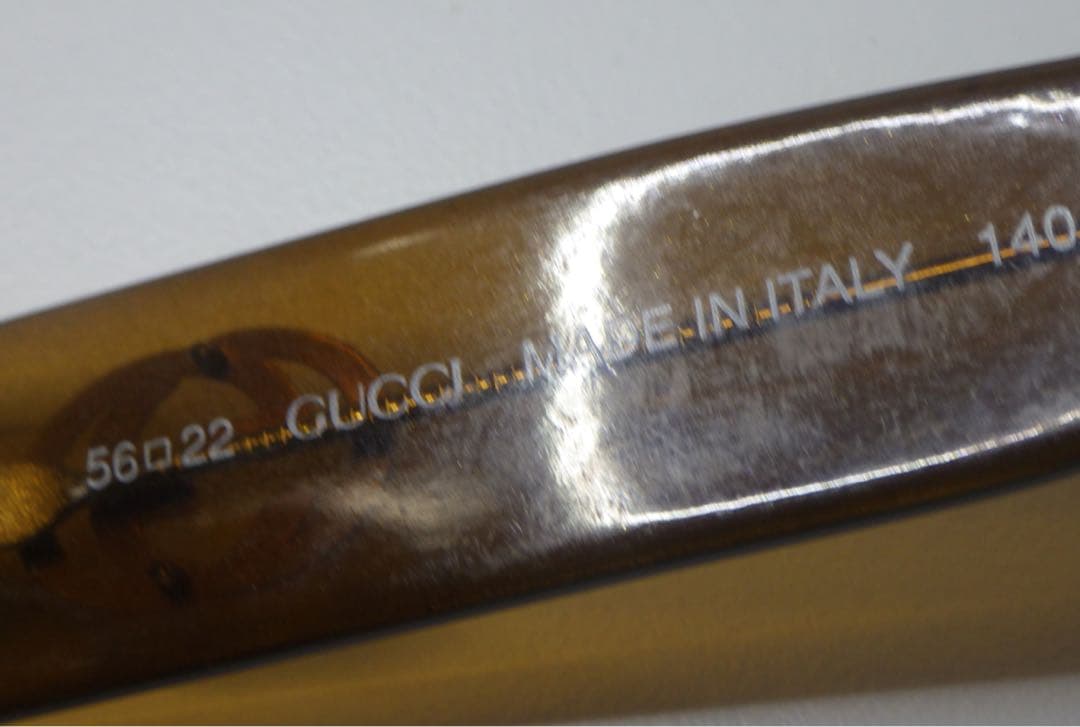 GUCCI ブラウンサングラス ヴィンテージ y2k