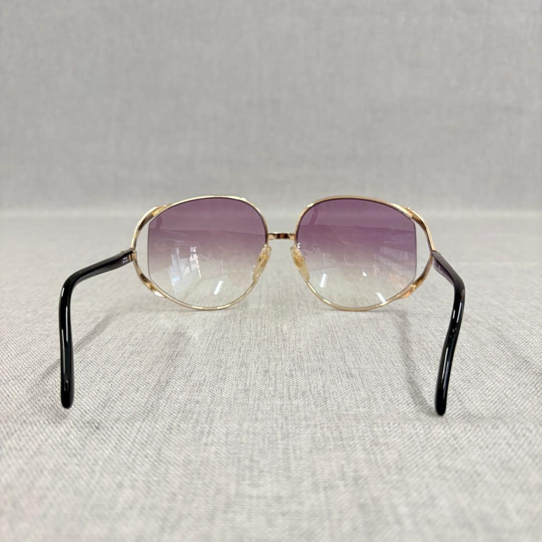 美品 ディオール 2250 サングラス ブラック ゴールド グラデ ヴィンテージ