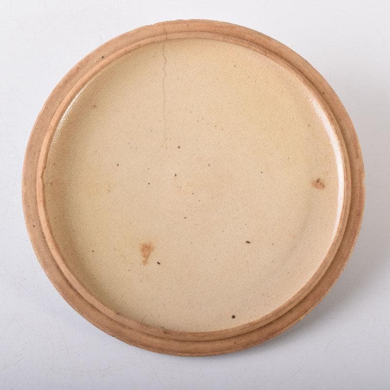 茶道具　瀬戸焼　名工　加藤春岱作　蓋物　共箱　N　7449