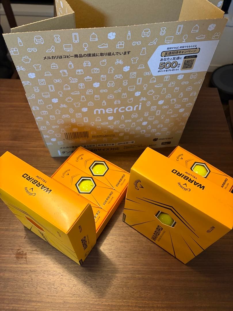 Callaway Warbird ゴルフボール 4箱セット