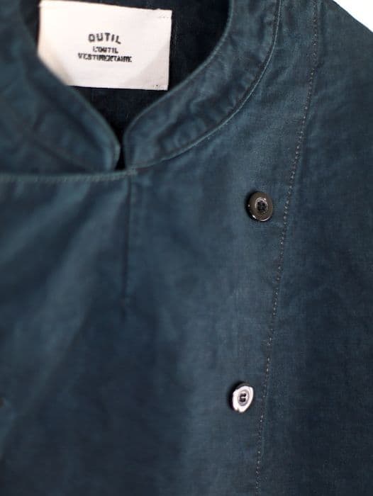 希少【OUTIL】 VESTE CIZE BLACK INDIGO　Size1