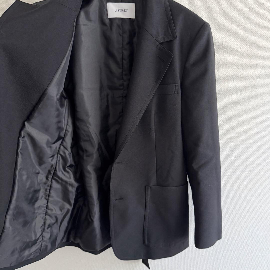 定価6万 ASTRAET パファーテーラードジャケット ブラック 中綿 ダウン
