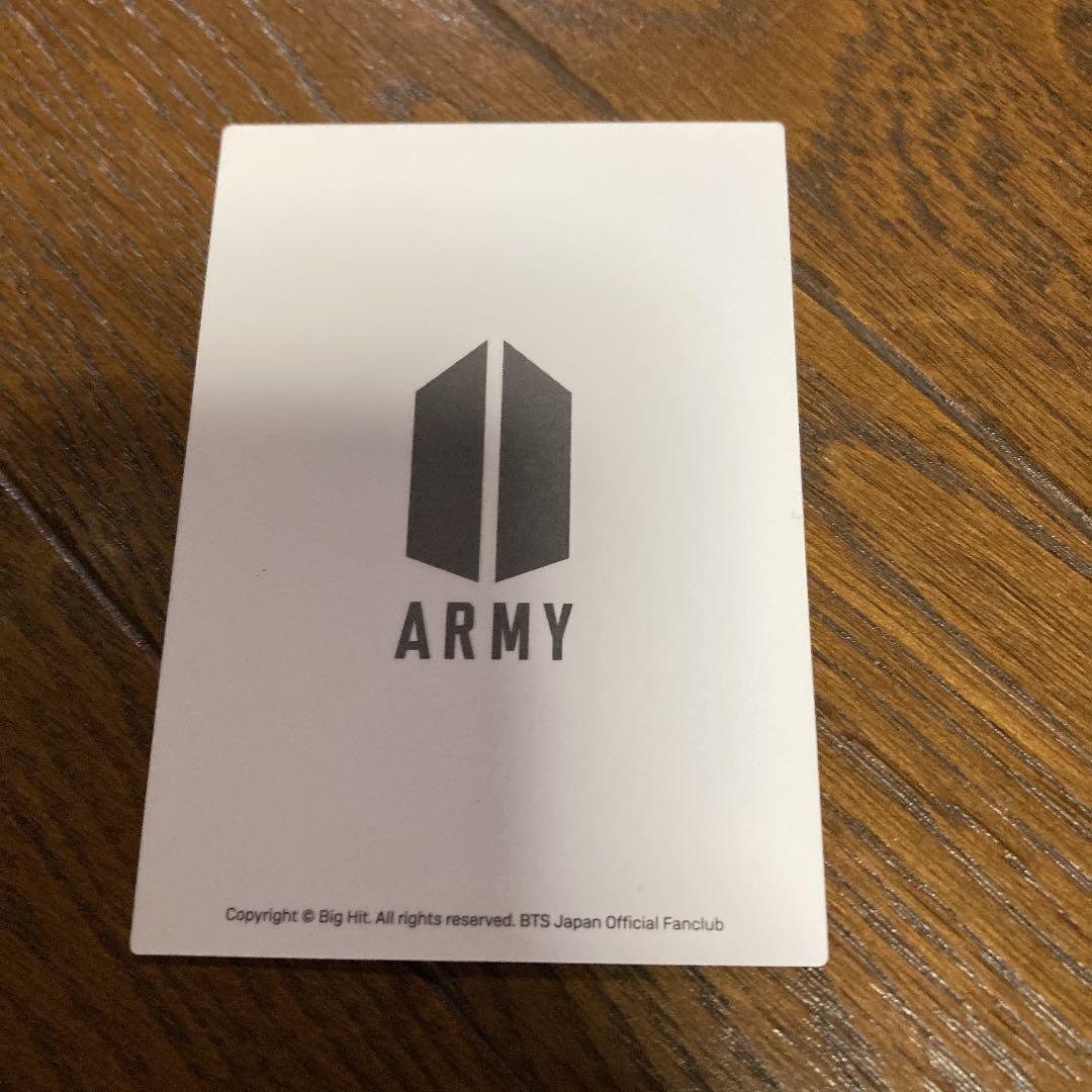 bts fc継続トレカ　ジミン