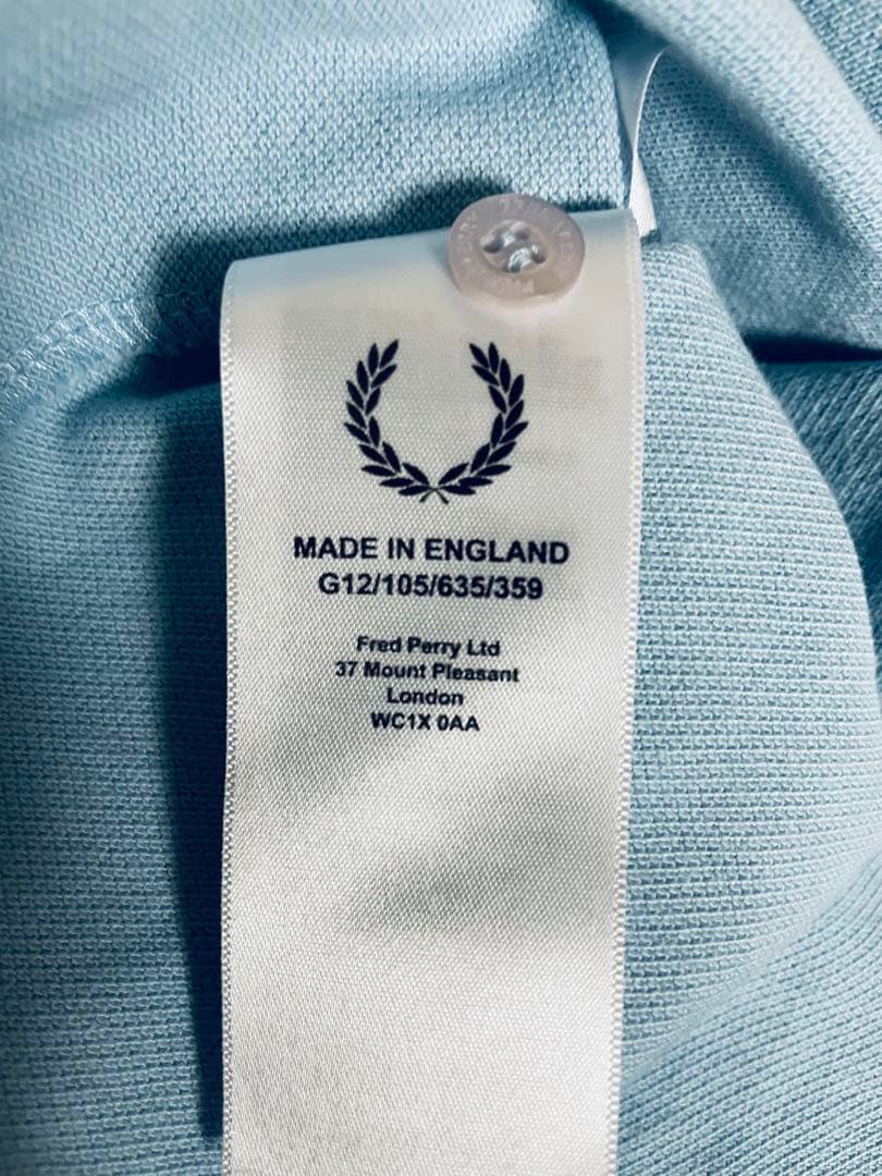 試着のみ　Fred Perry ポロシャツ UK 8 G12