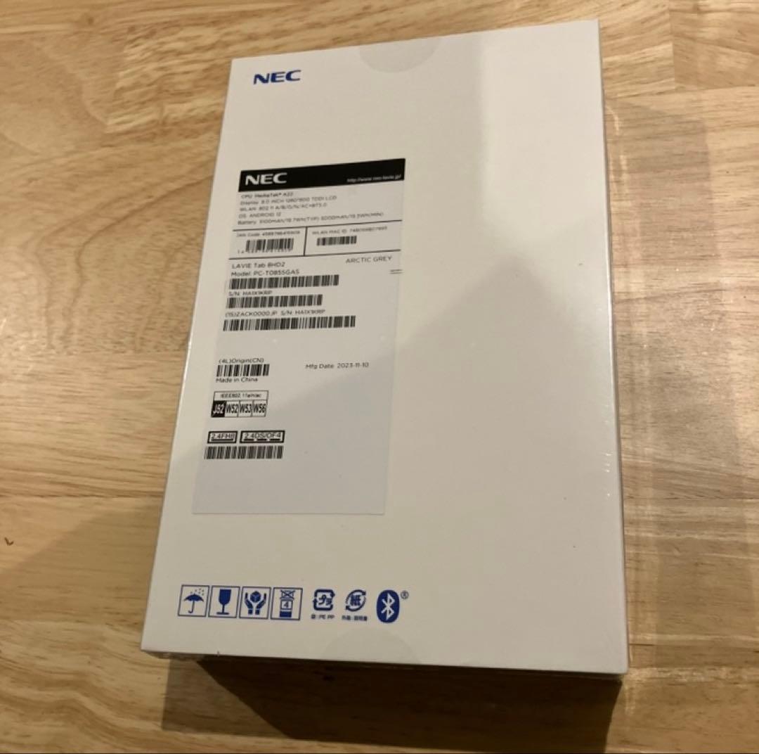 F*J様 NEC LAVIE Tab 18 アークティックグレー 本体