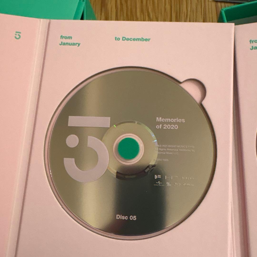 BTS Memories2020 Blu-ray 日本語字幕付 グク☆ジョングク