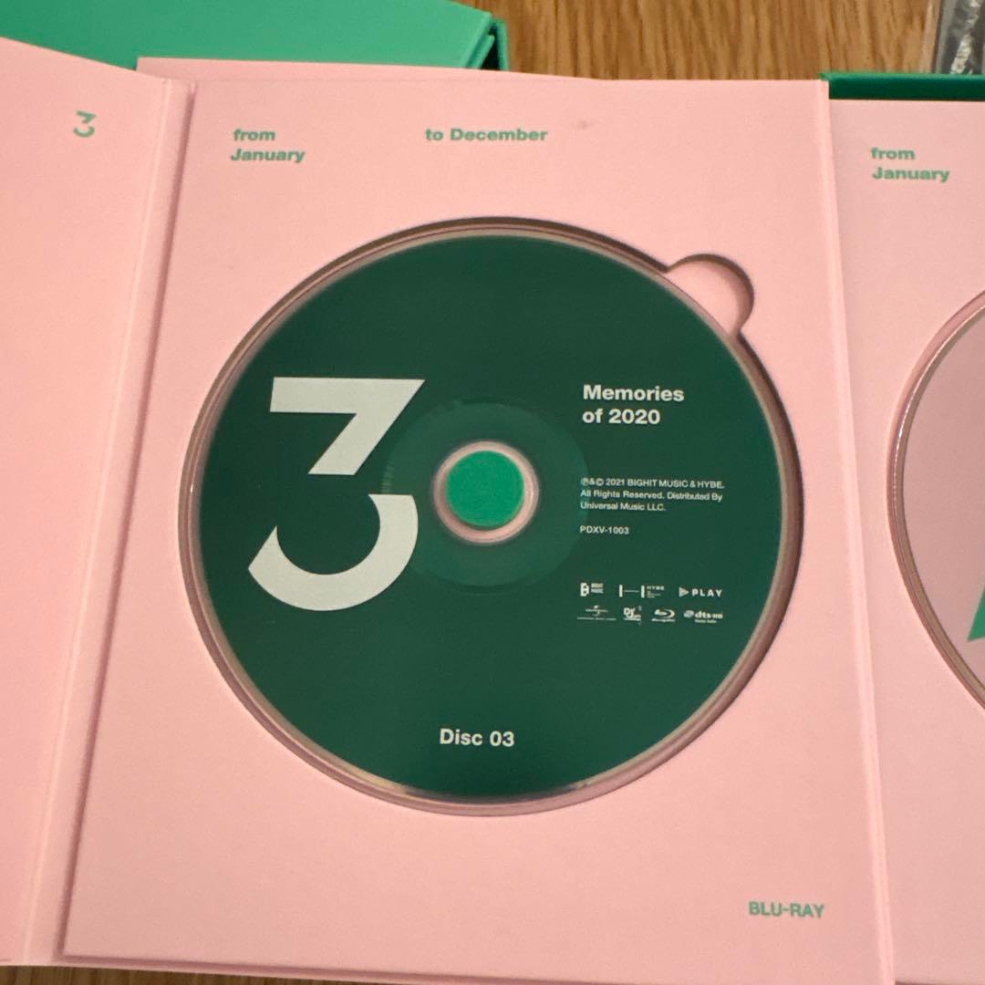 BTS Memories2020 Blu-ray 日本語字幕付 グク☆ジョングク