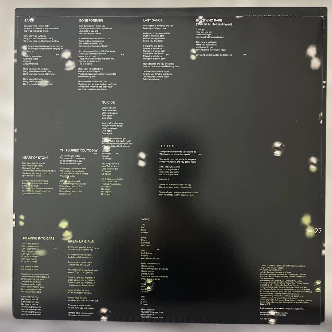 ★ THE RAVEONETTES レコード LP