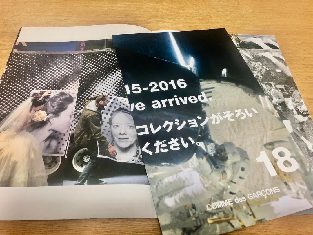【JR（ジェイアール）】コムデギャルソン 2015 DM 5冊セット
