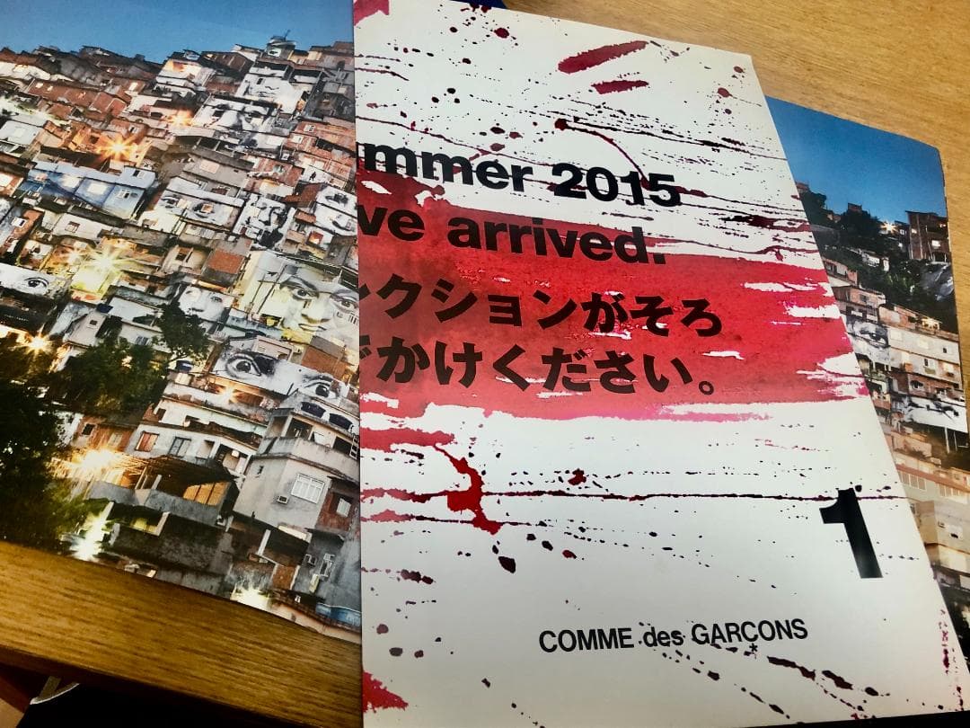 【JR（ジェイアール）】コムデギャルソン 2015 DM 5冊セット