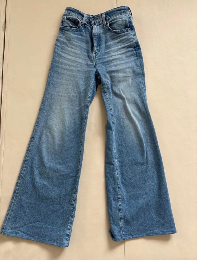 ⟡moussy ADVANCED LONG LEG FLARE 23インチ