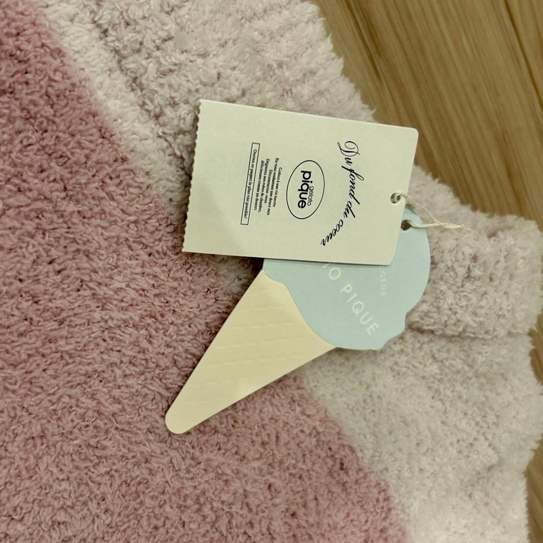 【新品タグ付き】gelato pique ピンク しましま ワンピース