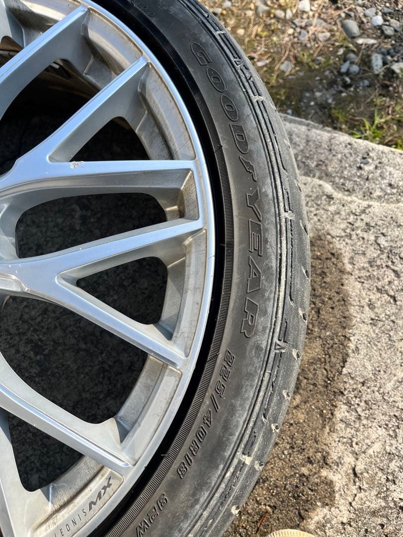 wedsレオニスmx 18インチ タイヤホイールセット pcd100 5H