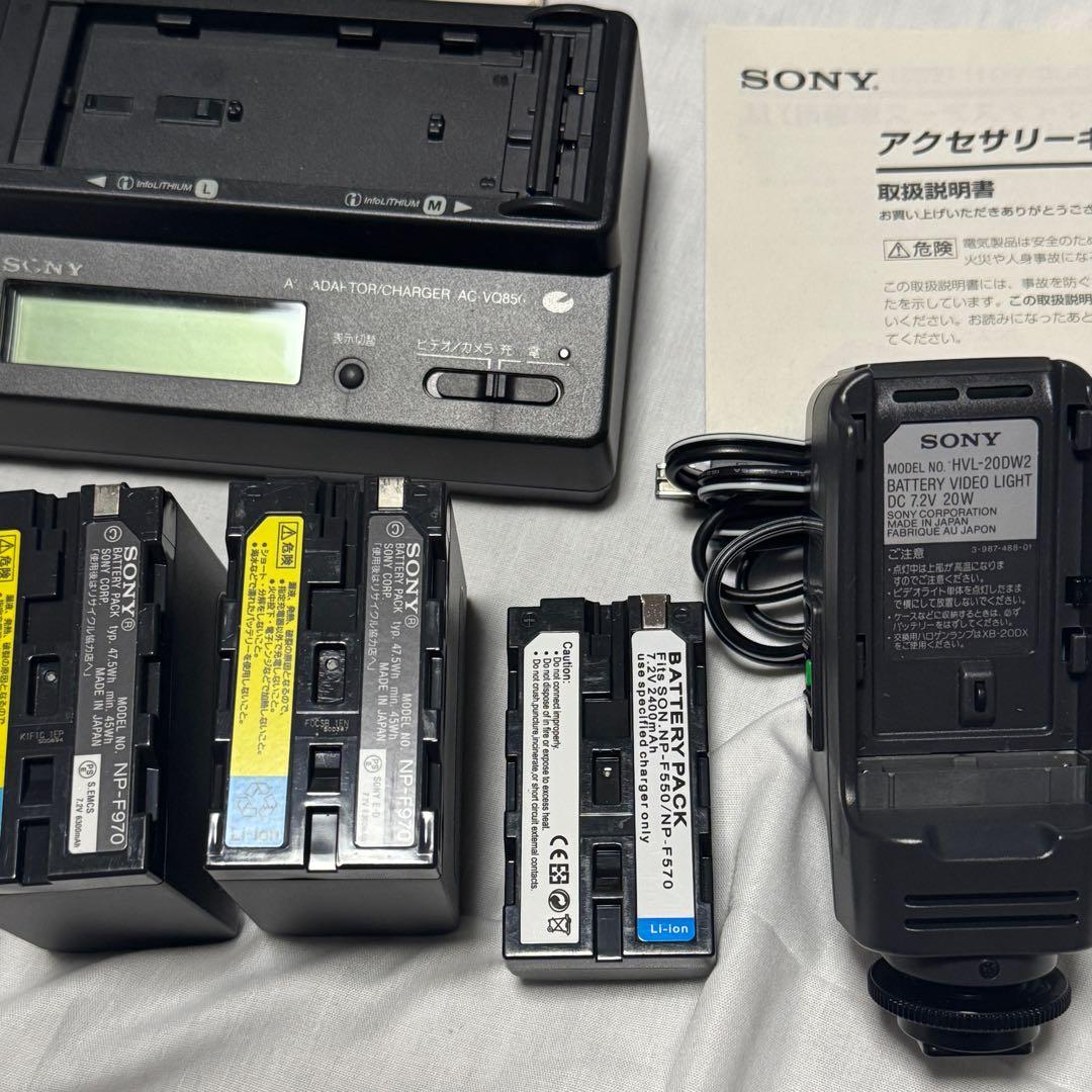 SONY HDR-AX2000 業務用ビデオカメラ 動作確認済 フルセット+α