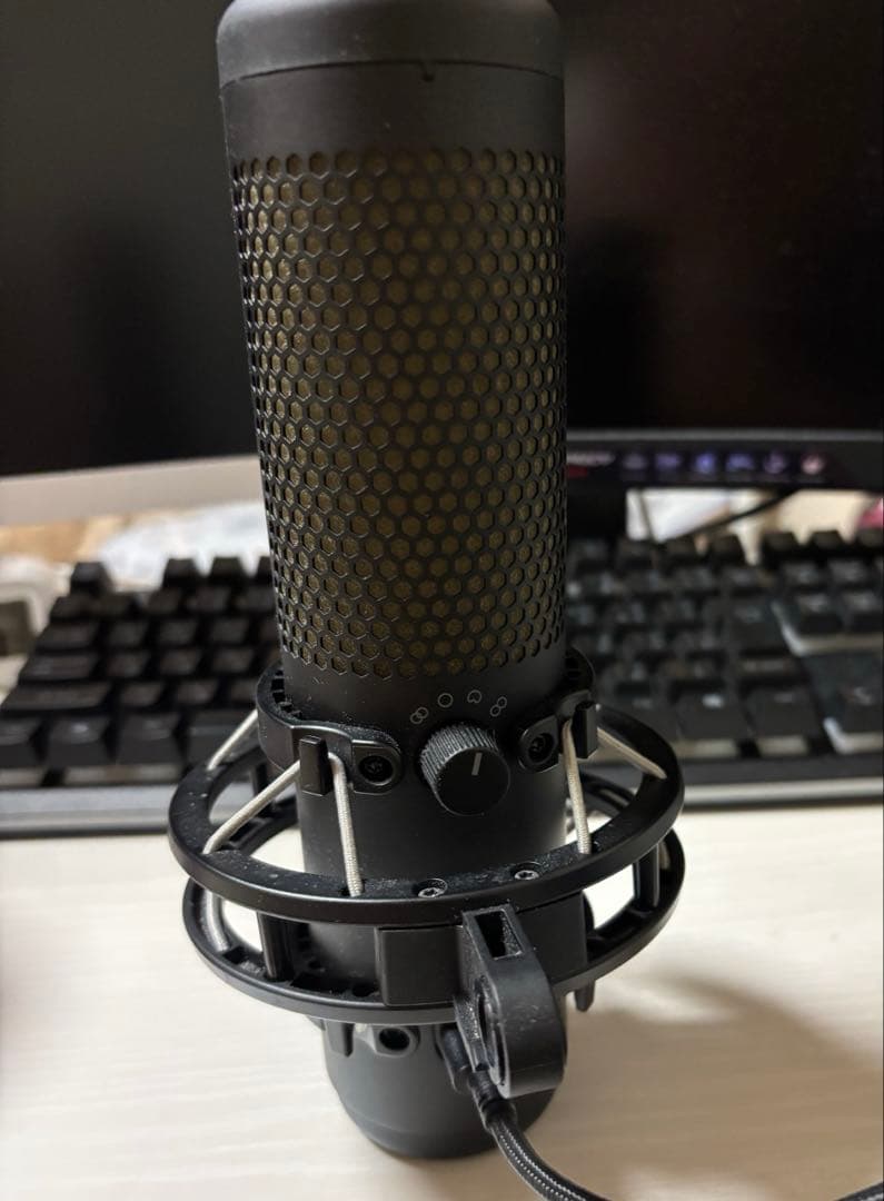 【外箱・スタンド無し】hyperx quadcast s